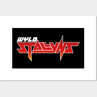 Wyld Stallyns logo Heavy Metal style Posters and Art